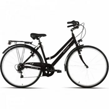 Bicicleta de Ciudad Corso 28.1 Negra, Ruedas 28', Talla M, Cambio Shimano 7V - 1