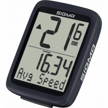 Compteur de vélo BC 8.0 WR avec fil, 8 fonctions, Noir - Idéal pour débutants - 1