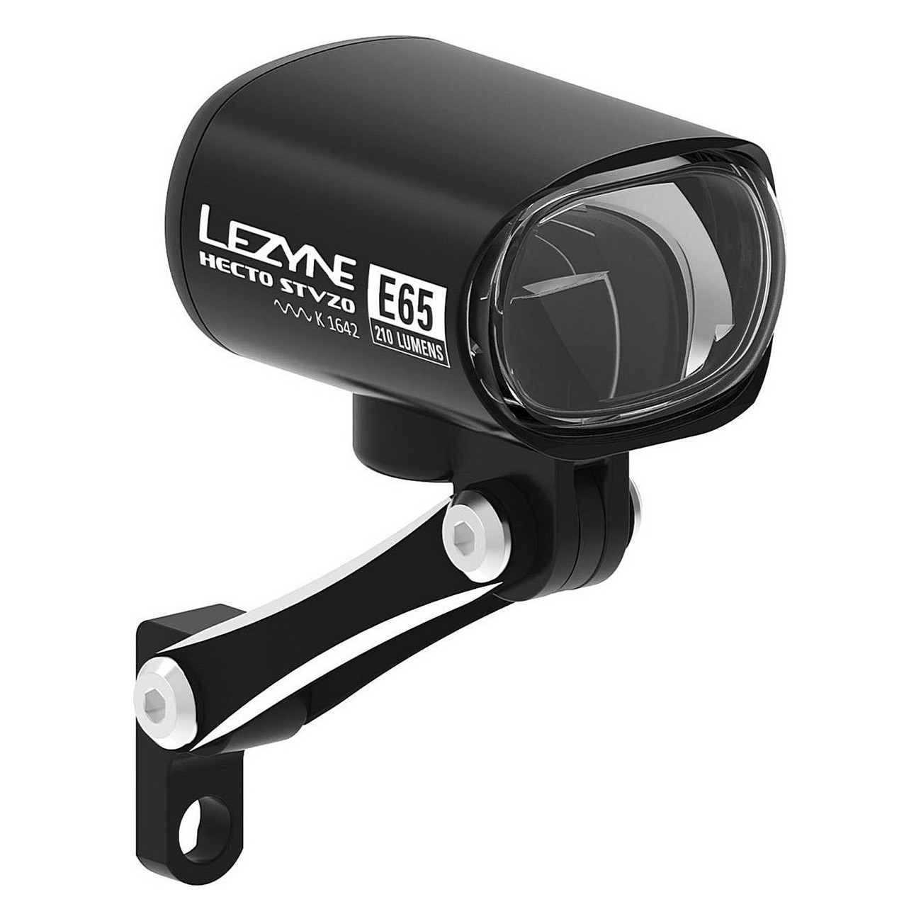 Luce Anteriore LED Hecto Drive E65 StVZO per Bici Elettrica - 210 Lumen, Compatibile Bosch, Shimano, Yamaha - 1 - Luci - 4712806