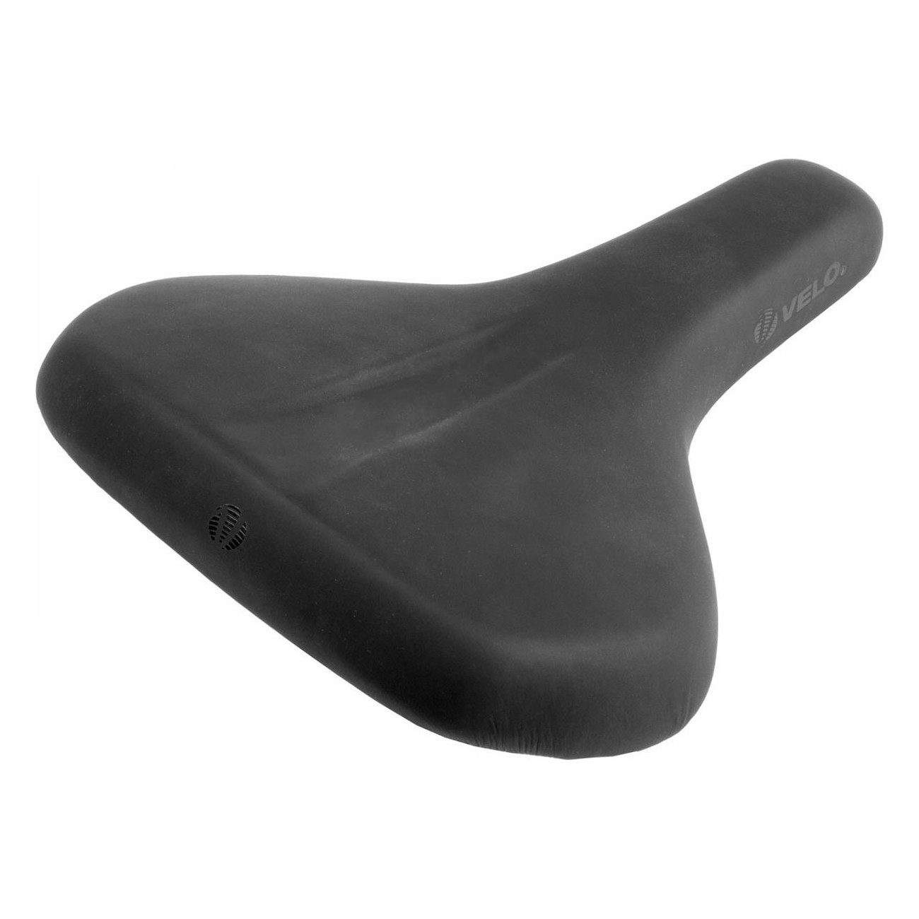 Selle VELO Tour Basic L Noir 267x201mm avec Cadre en Acier - 1