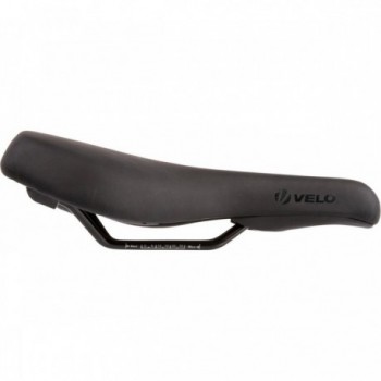 Sella VELO Tour Basic L Nero 267x201mm con Telaio in Acciaio - 2 - Selle - 4015493894094