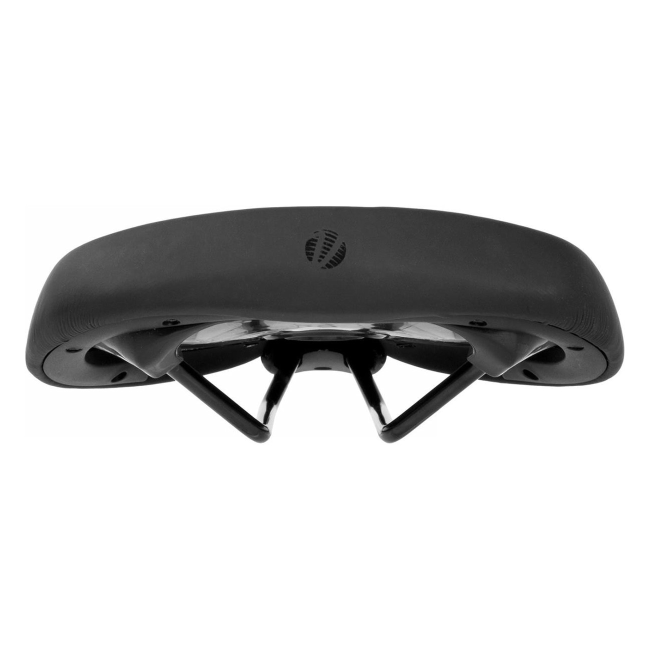 Selle VELO Tour Basic L Noir 267x201mm avec Cadre en Acier - 4