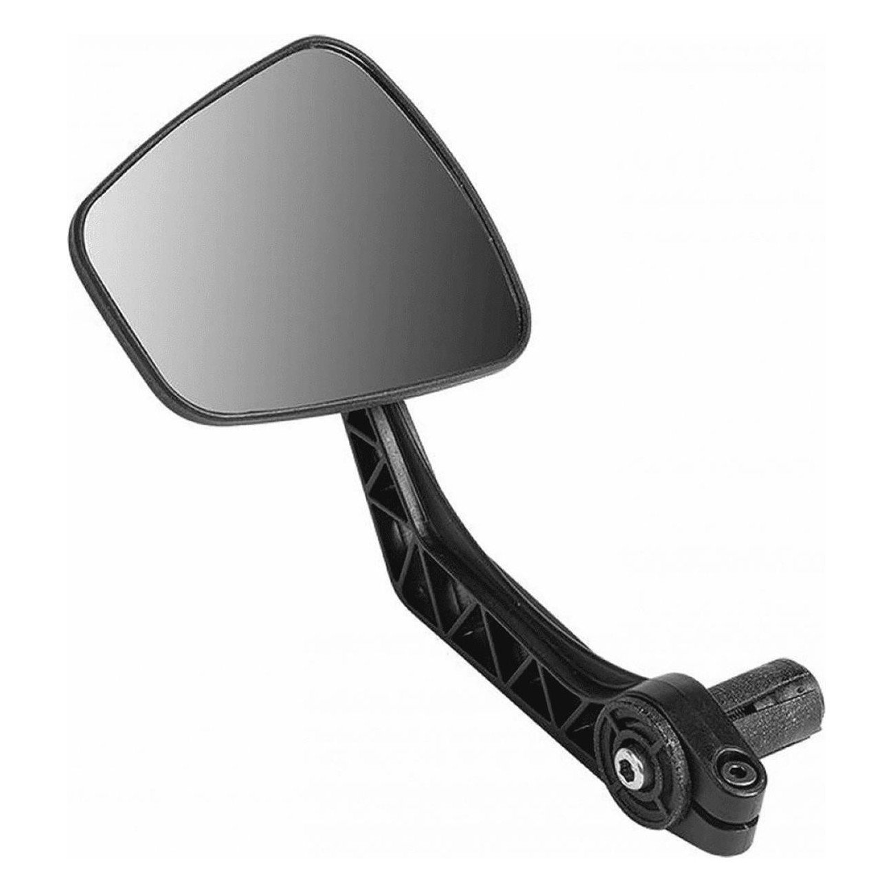 Miroir de vélo ambidextre réglable en ABS pour guidon 16-22 mm, léger et résistant - 2