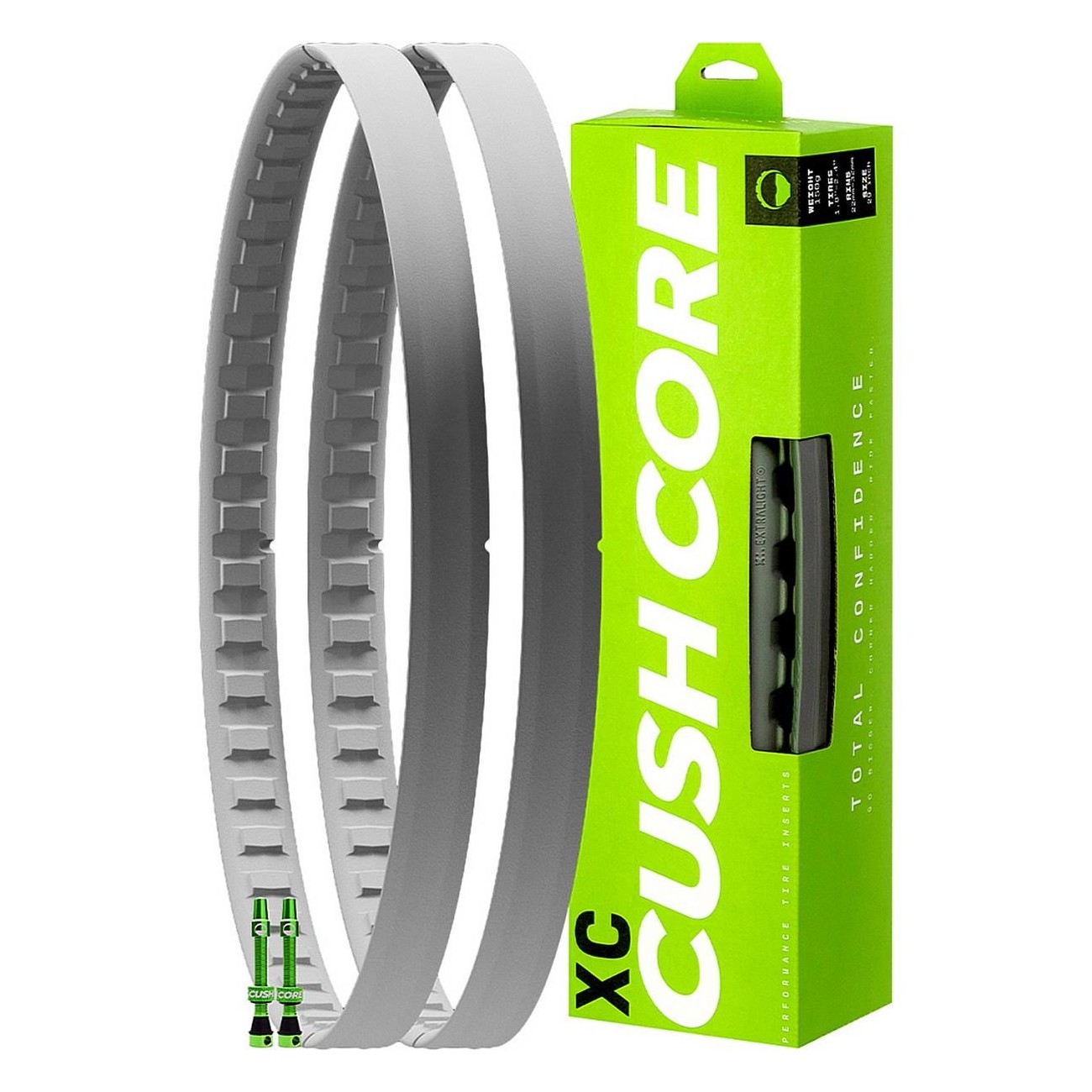 Crushcore 27.5' XC Set: Lightweight Protection for 22-32mm Rims - 1