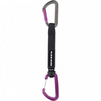 Moschettoni Blue 12cm Quickdraws per Arrampicata Sportiva - Singolo, 93g, Ibrido Shadow/Spectre - 8 - Rinvii - 5031290224710