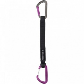 Moschettoni Blue 12cm Quickdraws per Arrampicata Sportiva - Singolo, 93g, Ibrido Shadow/Spectre - 10 - Rinvii - 5031290224710