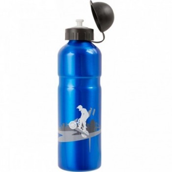 750ml Aluminum Water Bottle with Black Sealing Cap, Assorted Colors - 1