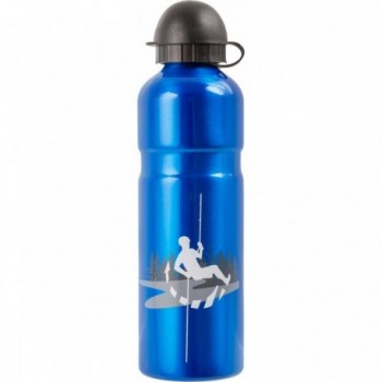 750ml Aluminum Water Bottle with Black Sealing Cap, Assorted Colors - 2