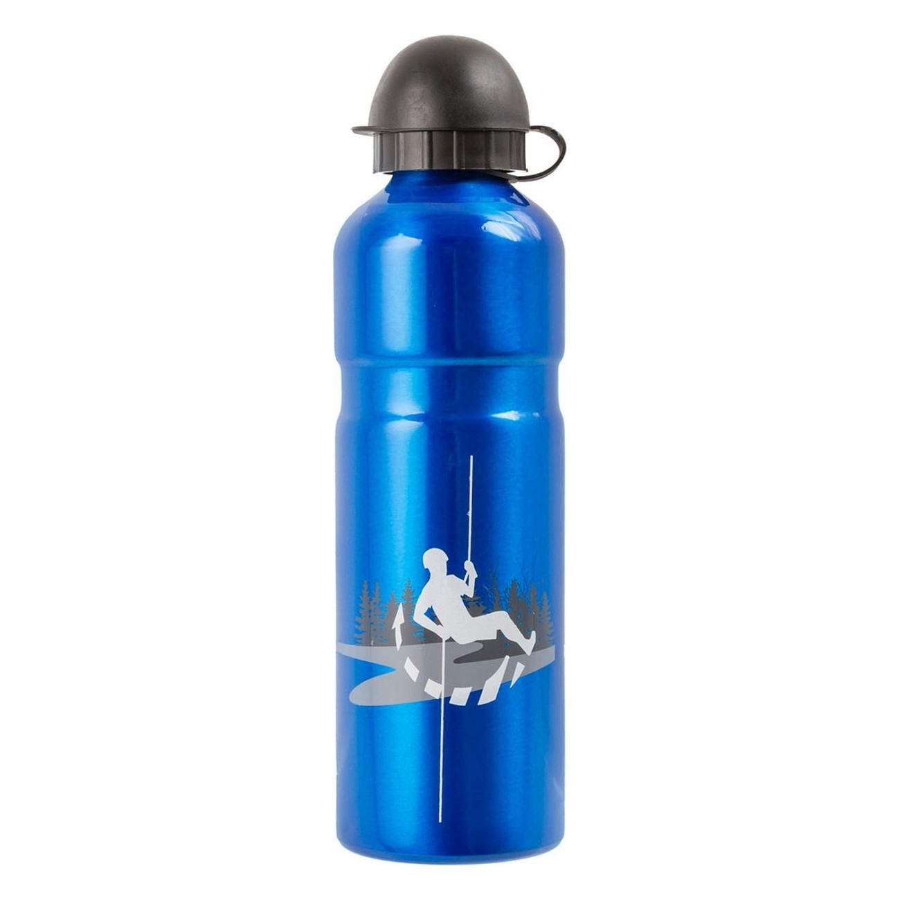 Aluminiumflasche 750ml mit schwarzem Dichtverschluss, assortierte Farben, BPA-frei, TÜV-geprüft - 2