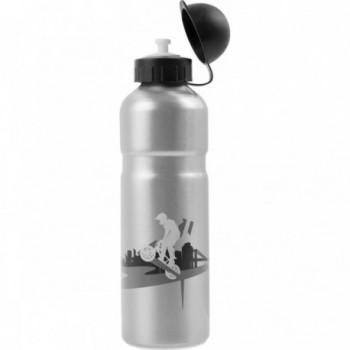 750ml Aluminum Water Bottle with Black Sealing Cap, Assorted Colors - 3