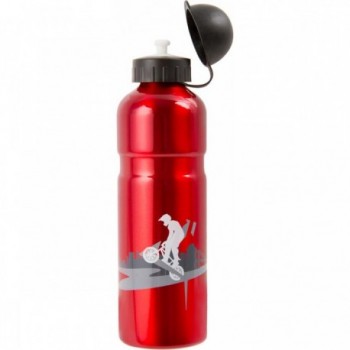 750ml Aluminum Water Bottle with Black Sealing Cap, Assorted Colors - 4