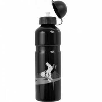 750ml Aluminum Water Bottle with Black Sealing Cap, Assorted Colors - 5