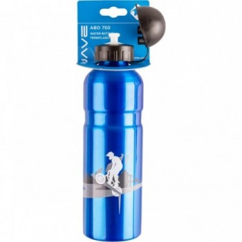 750ml Aluminum Water Bottle with Black Sealing Cap, Assorted Colors - 7