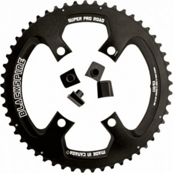 50T Road Chainring Shimano 11v for FC-9000 and FC-6800, BCD 110x4 - 1