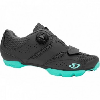 Zapatos MTB Cylinder II W Giro Gris Oscuro con Cierre Boa, Talla 37 - 2