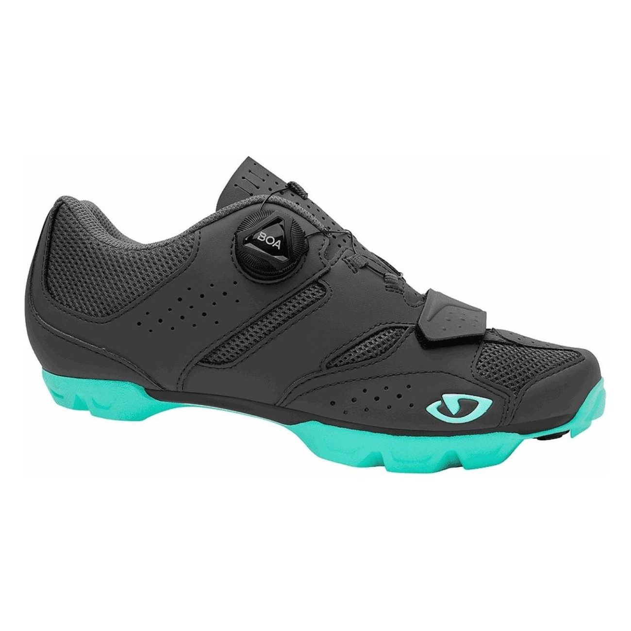 Chaussures MTB Cylinder II W Giro Gris Foncé avec Fermeture Boa, Taille 37 - 2