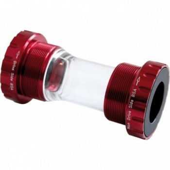 Perno de Mouvement Central BSA Rouge Shimano 68/73mm - Léger et Fiable, 97g - 1