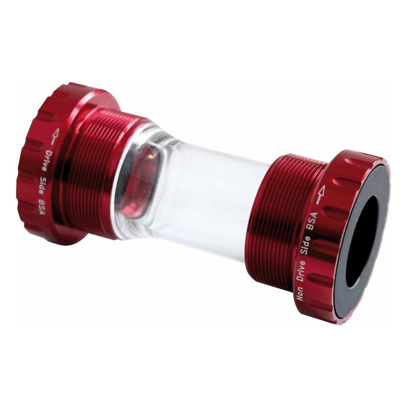 Perno de Mouvement Central BSA Rouge Shimano 68/73mm - Léger et Fiable, 97g - 1