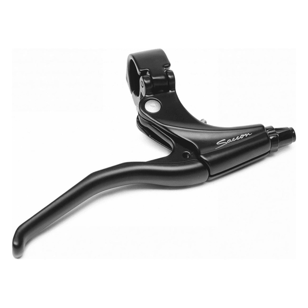 Leve Freno V-brake 3 Dita in Alluminio Nero con Fascetta Apribile - 1 - Pinze e comandi - 8055320652639