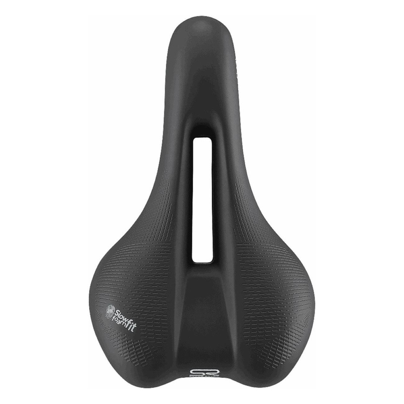 Sella Float Athletic Unisex Nero per Strada e Trekking 267x161 mm - Comfort e Sollievo Perineale - 1 - Selle - 8021890575593