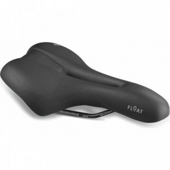 Sella Float Athletic Unisex Nero per Strada e Trekking 267x161 mm - Comfort e Sollievo Perineale - 2 - Selle - 8021890575593