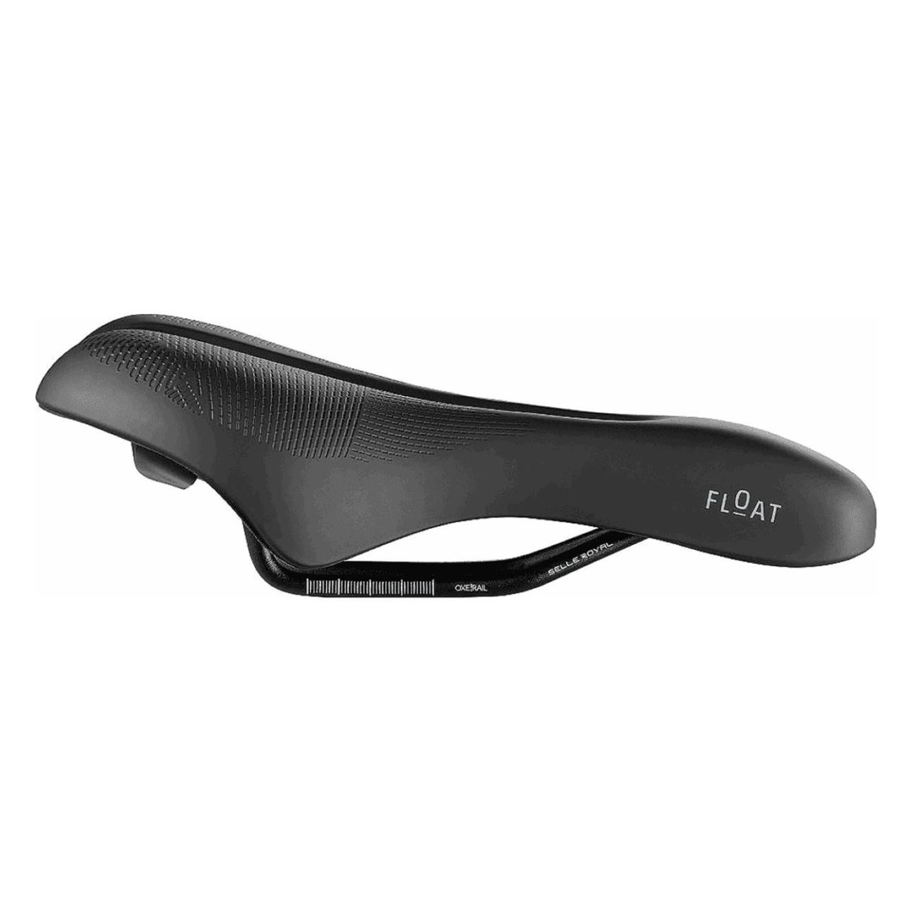 Float Athletic Unisex Saddle Black for Road and Trekking 267x161 mm - 3