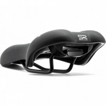 Float Athletic Unisex Saddle Black for Road and Trekking 267x161 mm - 4