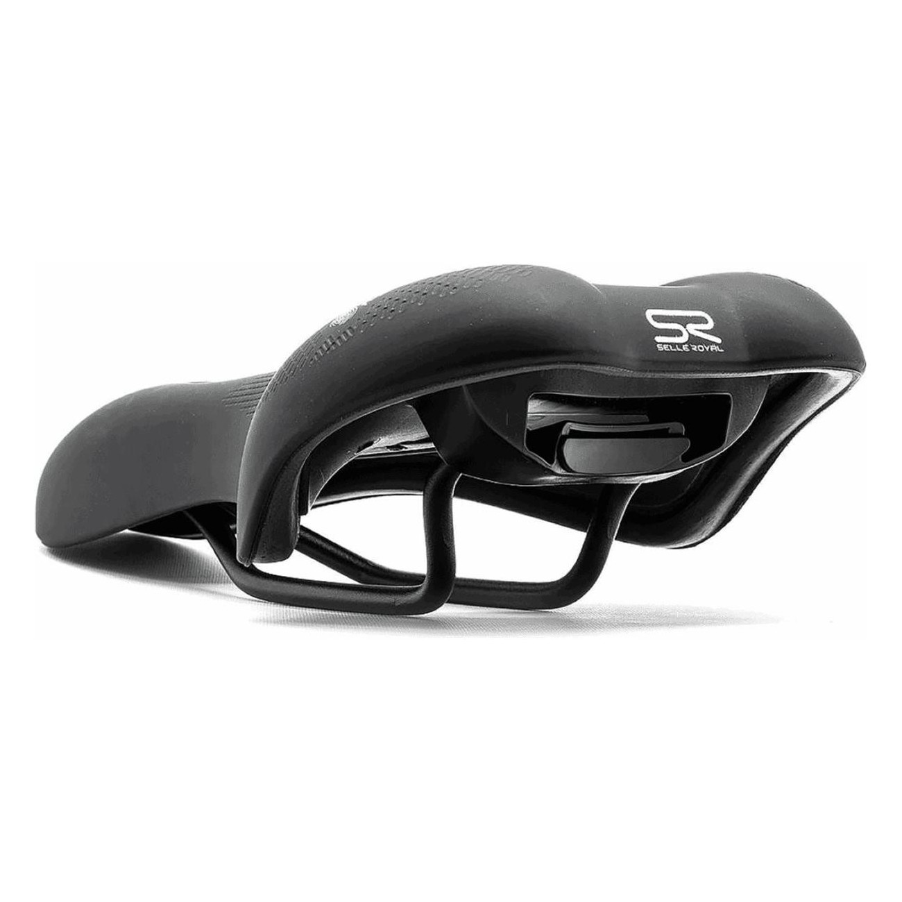 Sella Float Athletic Unisex Nero per Strada e Trekking 267x161 mm - Comfort e Sollievo Perineale - 4 - Selle - 8021890575593