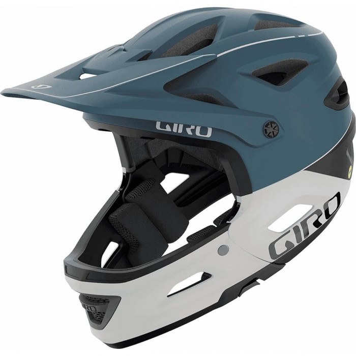 Casque Enduro Switchblade Mips Bleu Mat, Taille 59-63 cm, Certifié CPSC, EN 1078, ASTM 1952 DH - 1