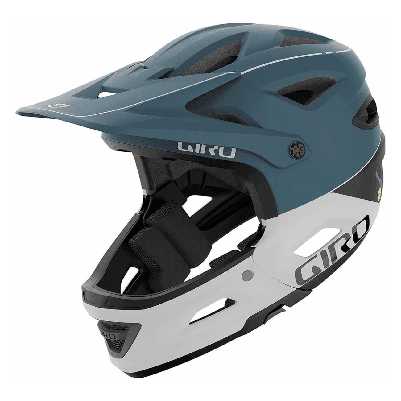 Casque Enduro Switchblade Mips Bleu Mat, Taille 59-63 cm, Certifié CPSC, EN 1078, ASTM 1952 DH - 1