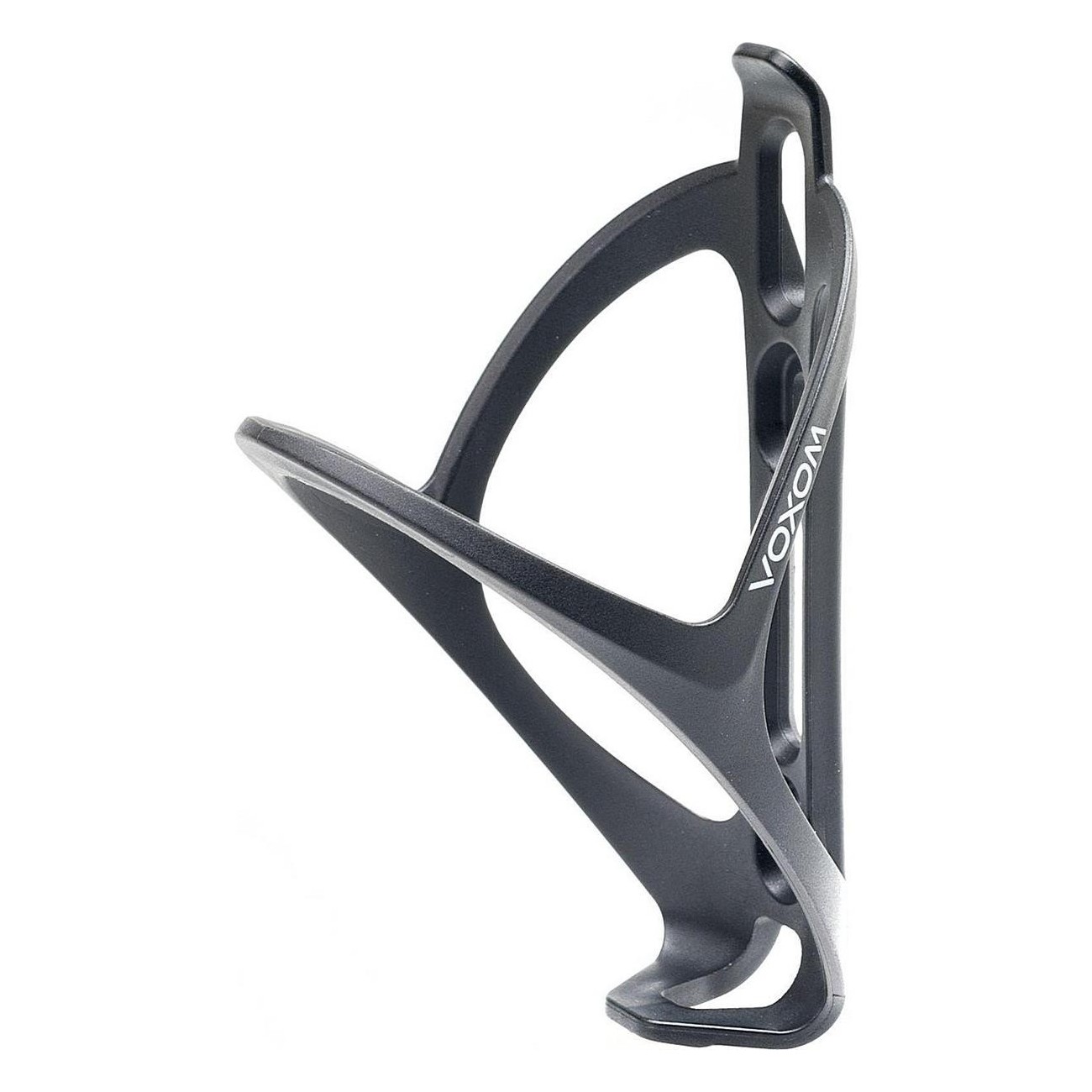 Voxom FH3 Black/Silver Nylon Bottle Holder - Lightweight 28g for Cyclists - 2