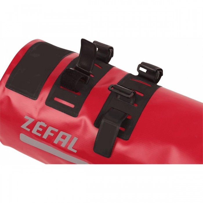 Borsa Manubrio Zefal Z Adventure Aero 8L Impermeabile Rossa per Aerobar, Bikepacking e Ultracycling - 1 - Borse e bauletti - 342