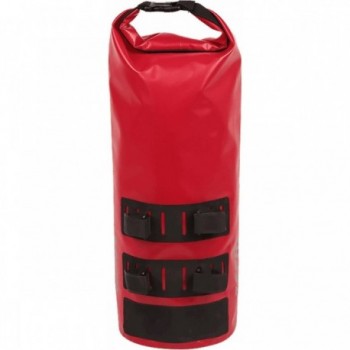 Bolsa de Manillar Zefal Z Adventure Aero 8L Impermeable Roja para Aerobar - 8