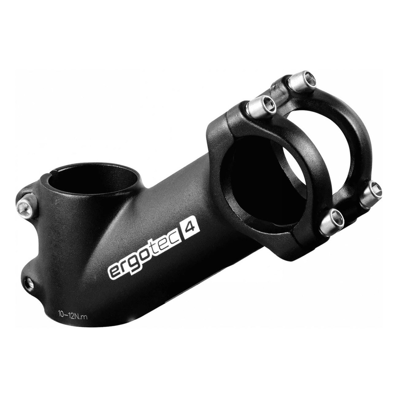 Ergotec High Crab 2 Handlebar Mount, Aluminum AL 6061 T6, 31.8mm x 90mm, Black - 1