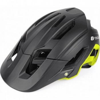 B•RACE STONE II In-Mold Helmet Black/Lime Size L/XL (58-62 cm) - Safety & Comfort - 2