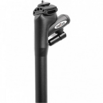 Interlock Seatpost 27.2mm 300mm Black Aluminum with Built-in Lock - 1