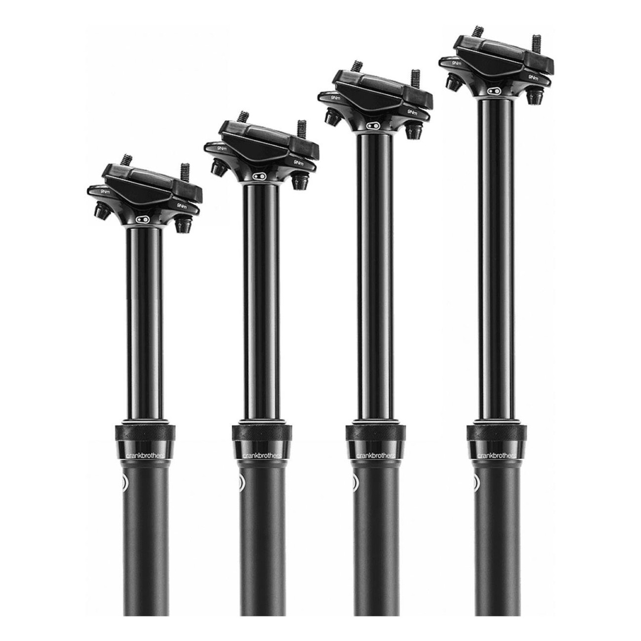 Crankbrothers Highline 3 Dropper Post, 150 mm Travel, 30.9x469 mm, Black - 1