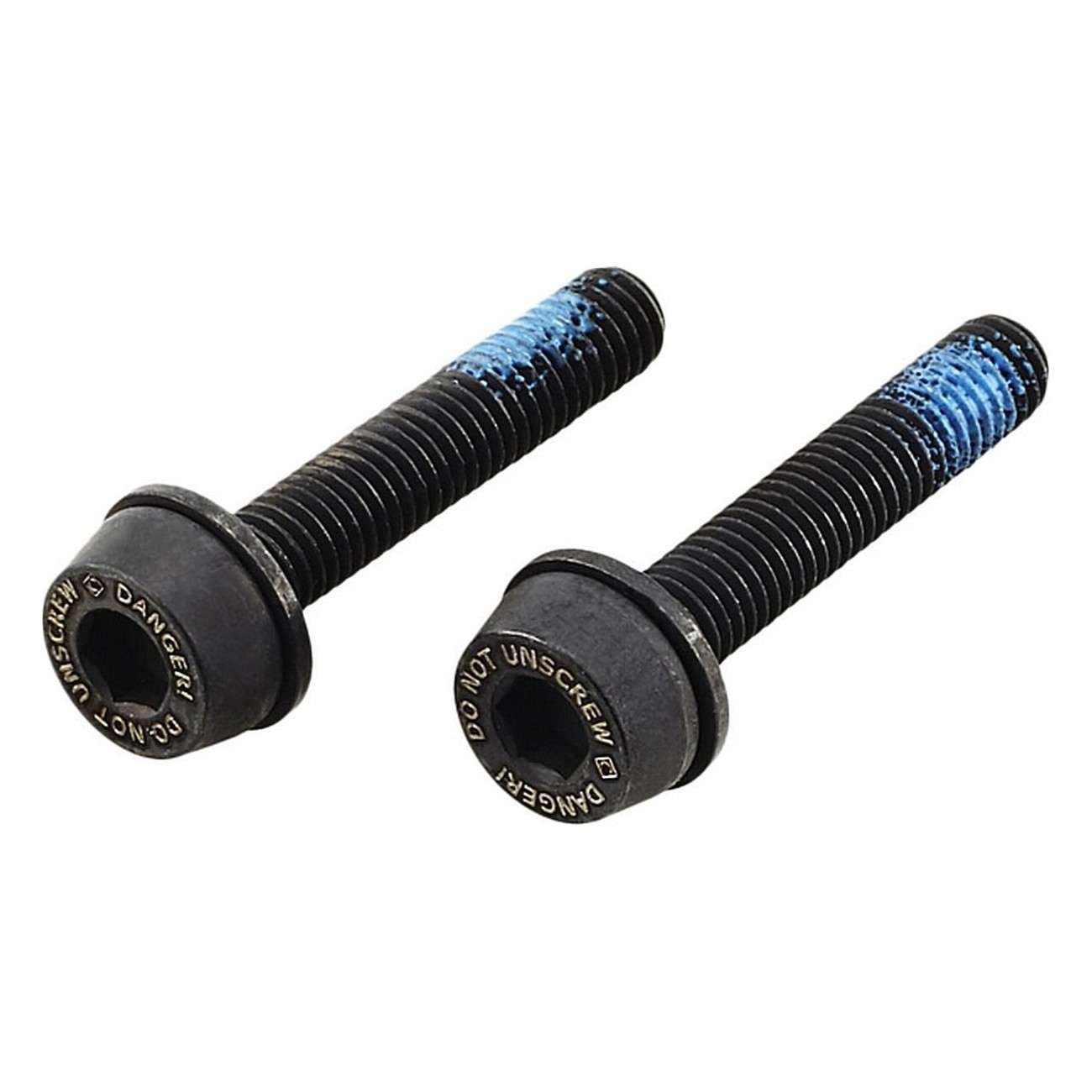 Pair of 29mm Screws for Flat Mount Rear Brake on 20-24mm Frames - Campagnolo Compatible - 1