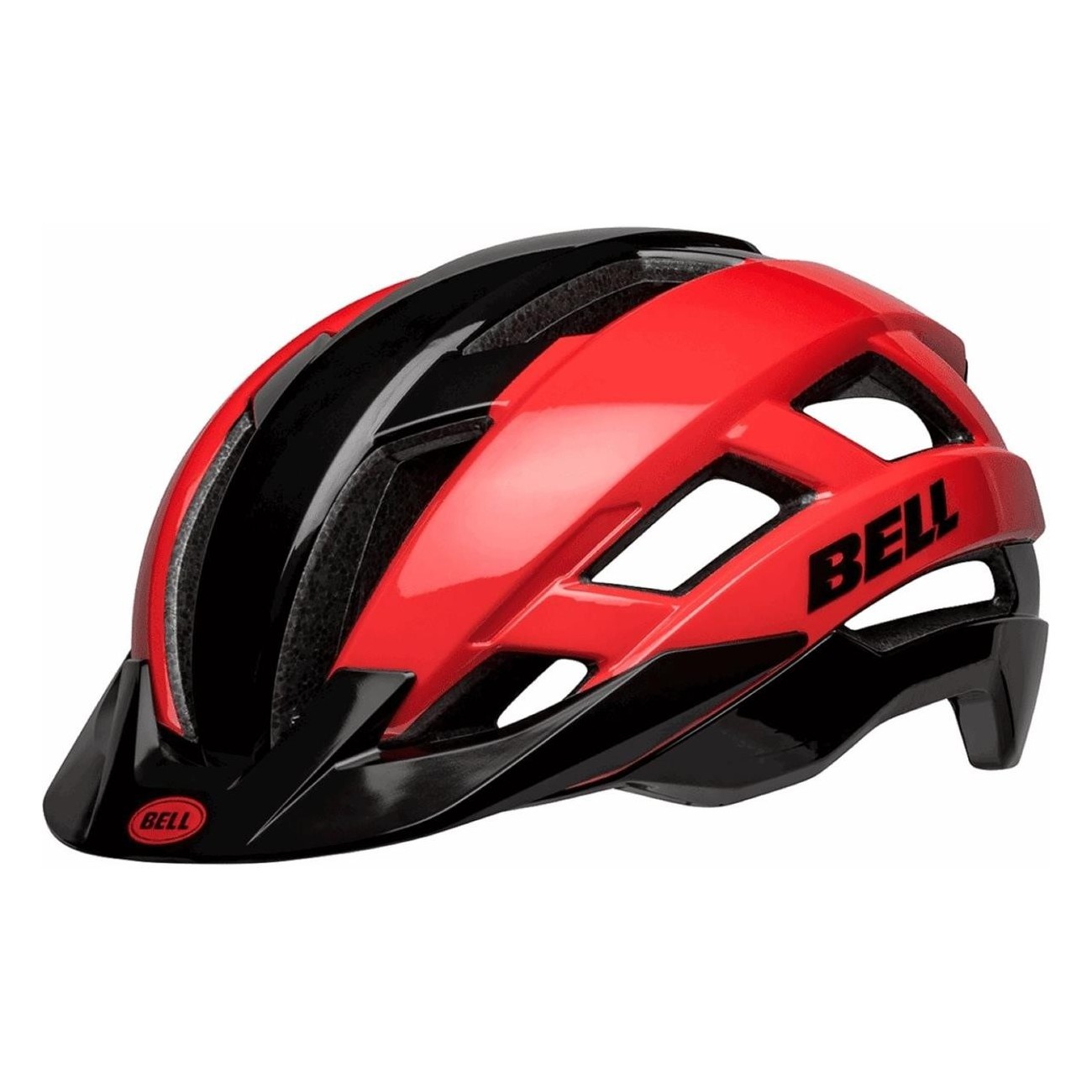 Casco Falcon XRV MIPS Rosso/Nero con Protezione MIPS e Luce LED, Taglia M (58-62 cm) - 5 - Caschi - 0196178155496