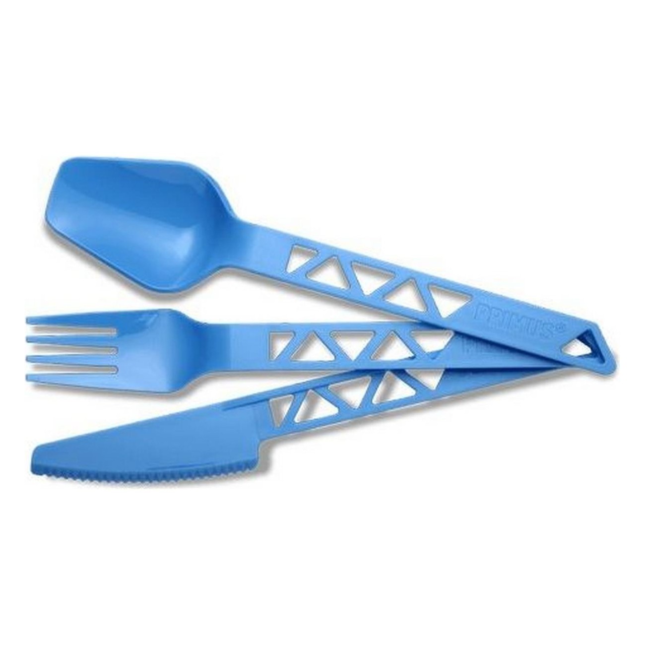 Set de Couverts Ultra-Léger Trailcutlery Tritan® pour Randonnée - Bleu - 1