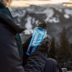 Borraccia TrailBottle Tritan® 1.0L Nera - Leggera e Priva di BPA per Escursioni e Trekking - 3 - Borracce - 7330033905977