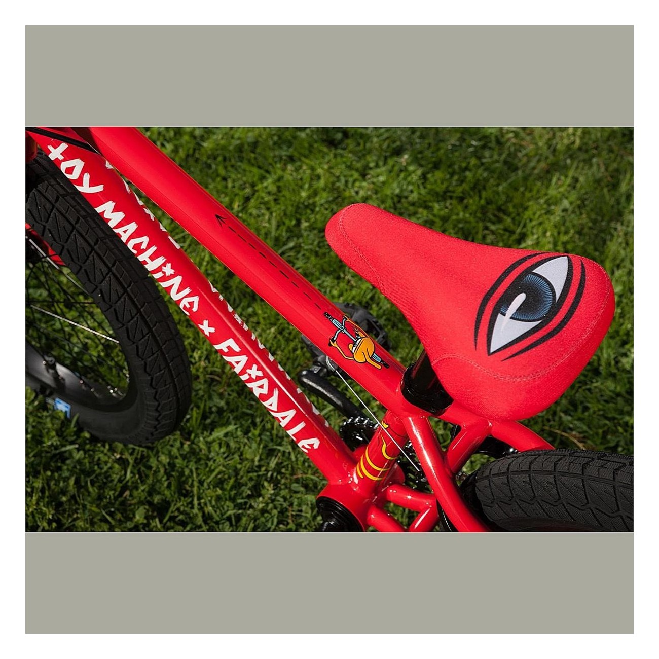 Bicicleta Juguete Fairdale Macaroni 20' Rojo Brillante - Diseño Atractivo - 5