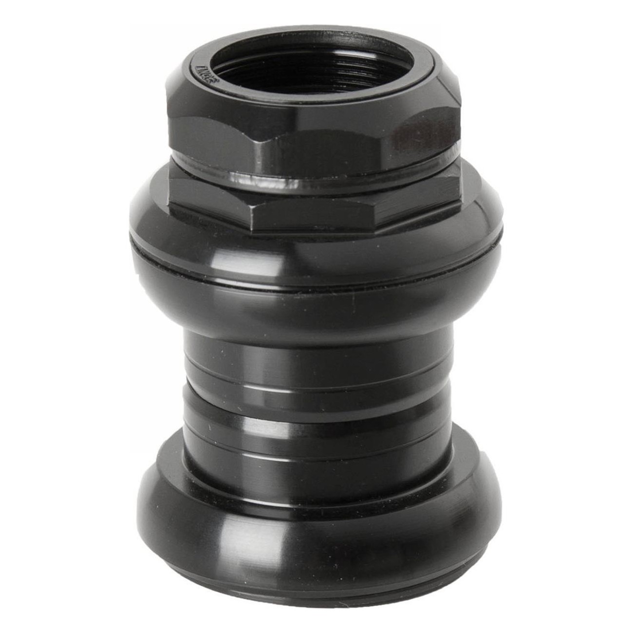 Tange Seiki 1 Headset Series in Black Aluminum with Ball Bearings 25.4/30.2/26.4 mm - 1