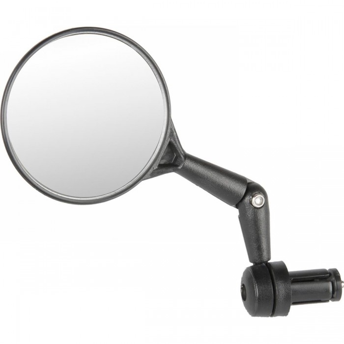 Adjustable Black 76mm Spy Maxi Parabolic Bike Mirror for Handlebars - 1