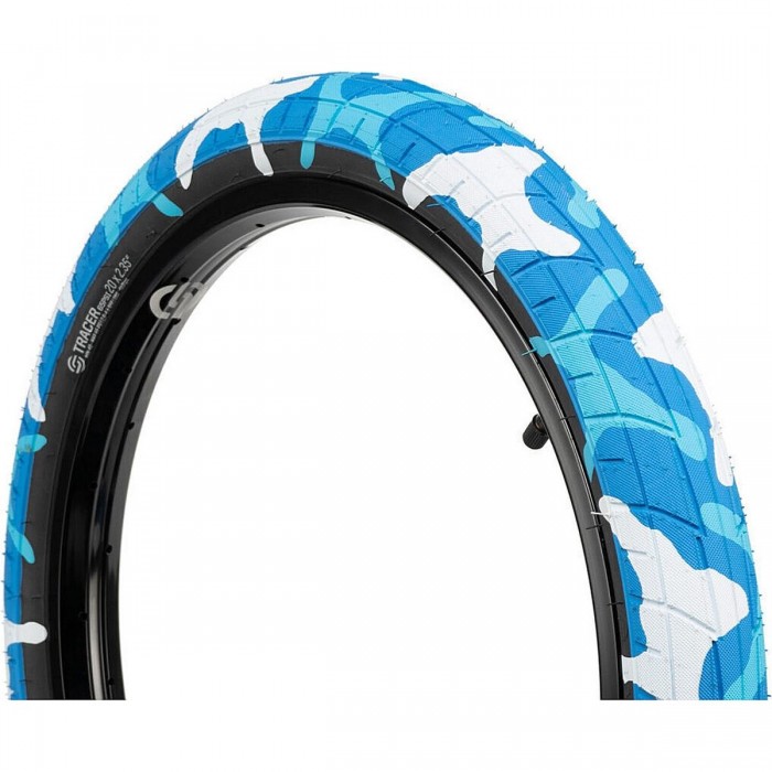 BMX Tire 14' x 2' 65 psi Blue - High Quality and Superior Traction - 1