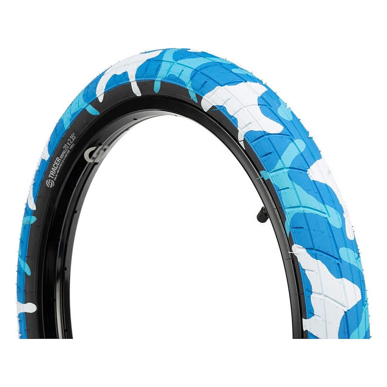 BMX Tire 14' x 2' 65 psi Blue - High Quality and Superior Traction - 1