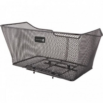 Panier Arrière en Acier Noir M-Wave XXL pour Porte-Bagages 27,5x48,5x23/15 cm - 3