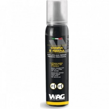 Wag Fast 100ml Tire Inflator and Repair Spray with Universal Connector - 1