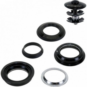 Neco Semi-Integrated Headset 1.1/8' in Black Aluminum/Steel - 28.6/44.0/30.0 mm - 2