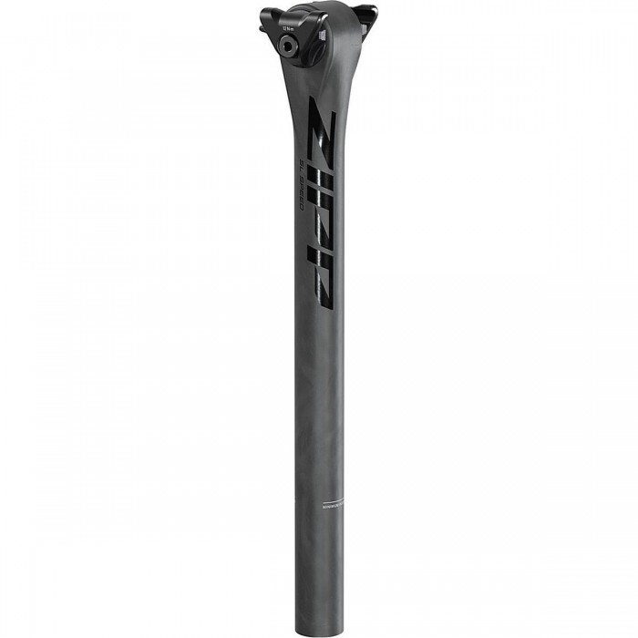 Tige de selle en carbone Zipp SL Speed 27,2 mm - 400 mm - Offset 0 mm - Noir Mat - 1